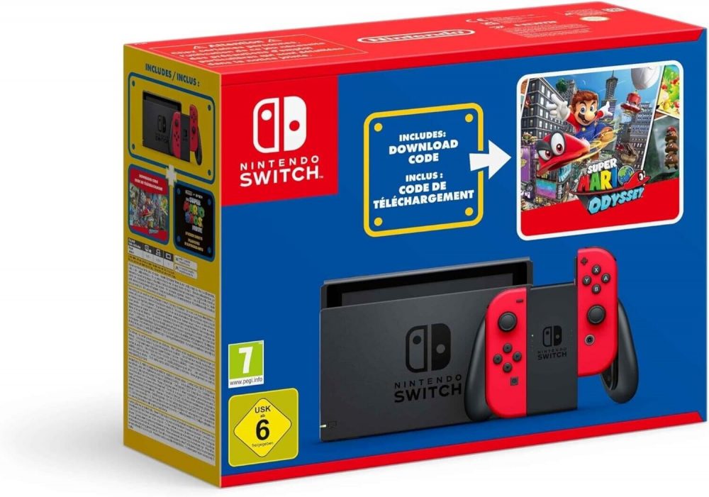Nintendo Switch Console Super Mario Edition+Super Mario Bros Movie Stickers Red - Image 15