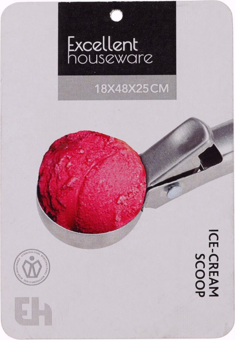 Ice Cream Scooper Stainless Steel With Easy Trigger For Mash Potato Ice Cream - Image 3