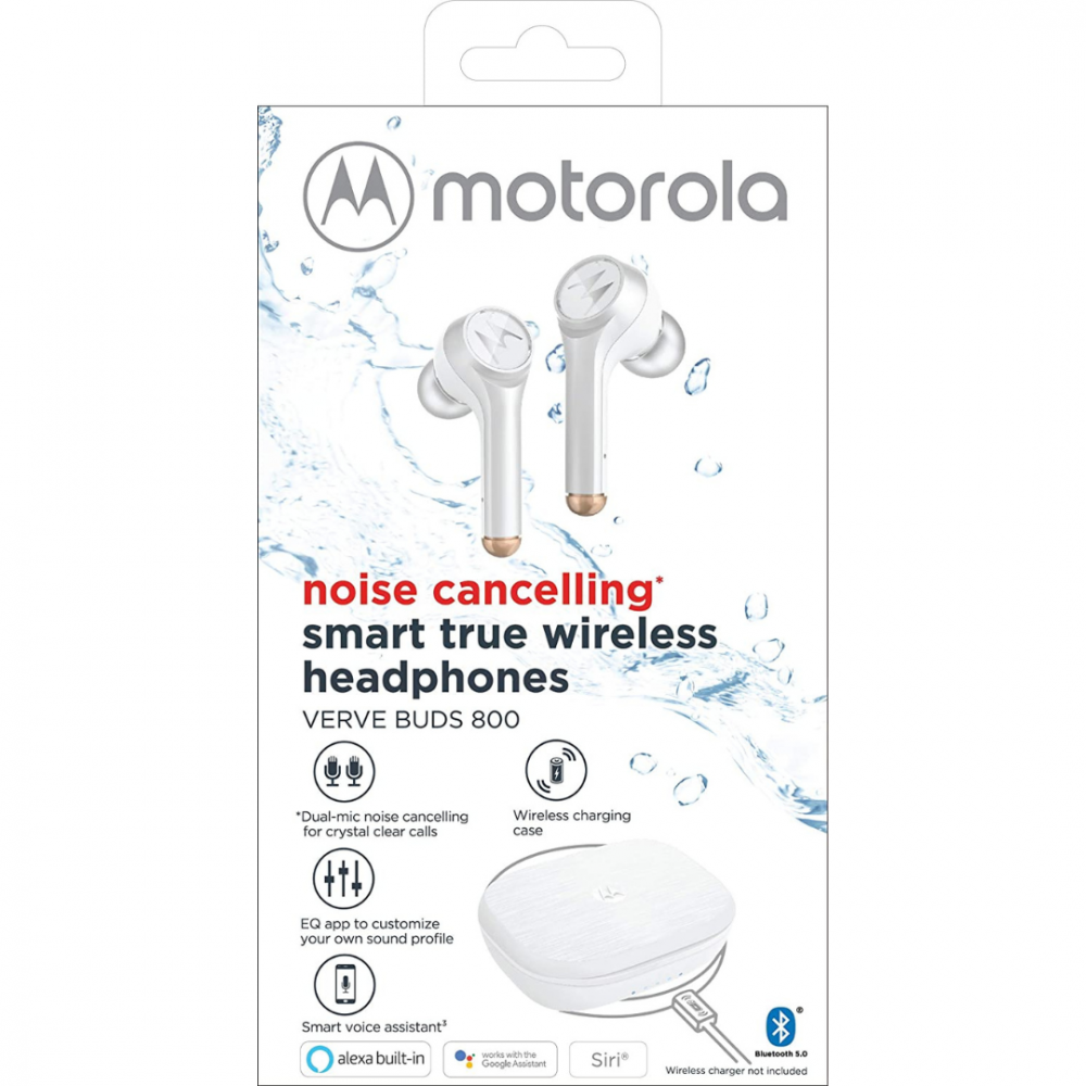 Motorola Earbuds 800 VerveBuds Bluetooth in-Ear Buds Earpiece With Charging Case - Image 6