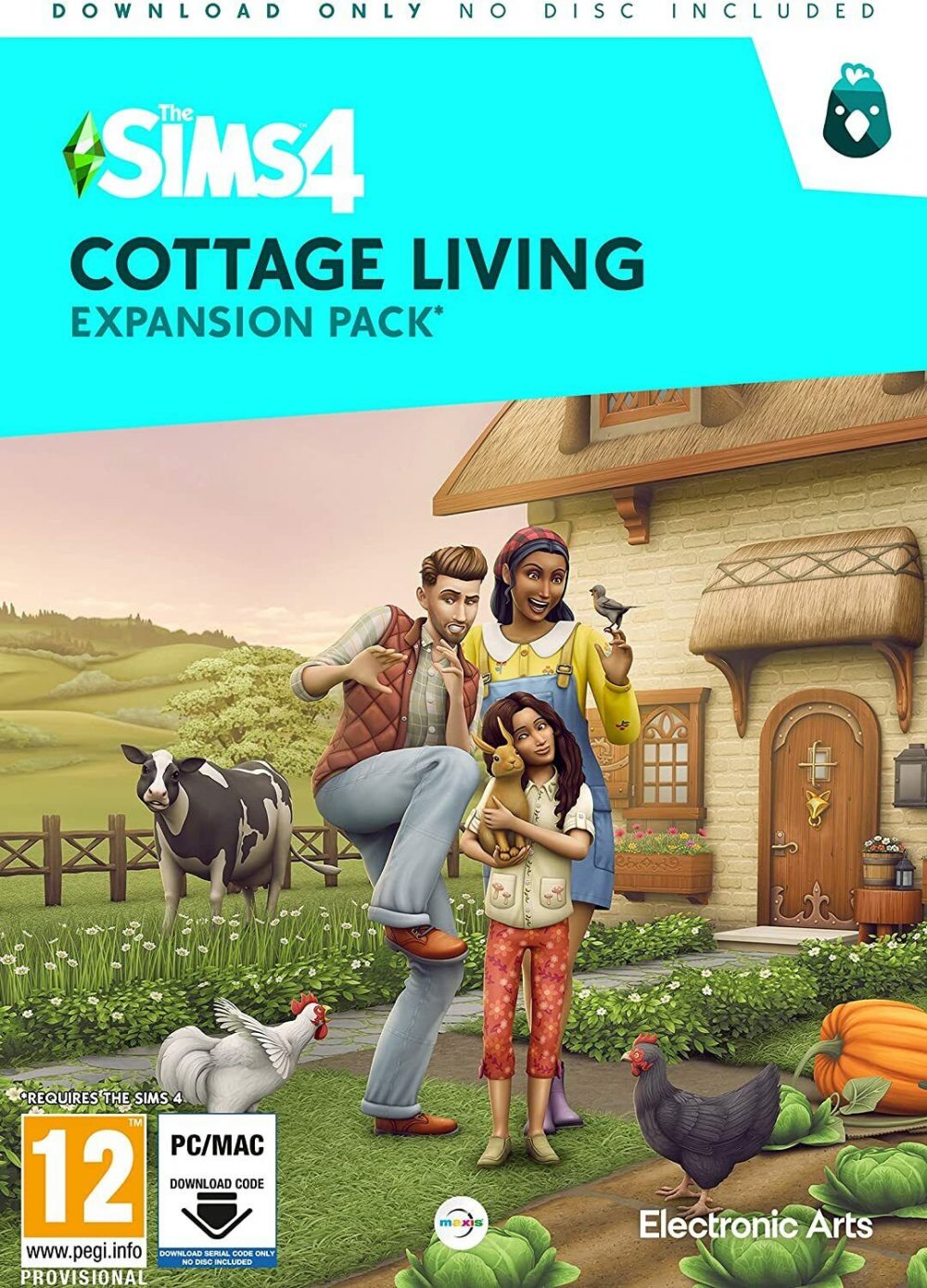 The Sims 4 Cottage Living Expansion Pack PC NEW SEALED Code in Box