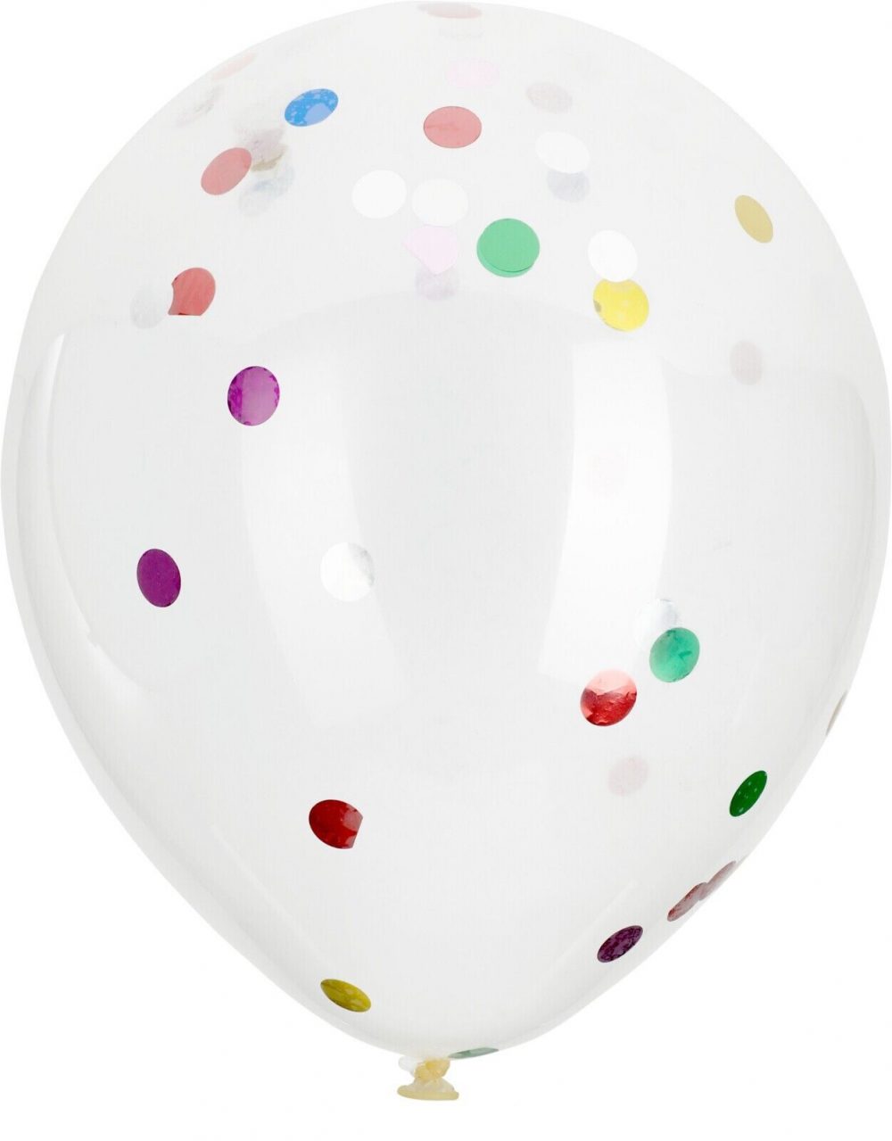 NEW CONFETTI BALLOONS 4 COLOR CHOICES DECORATIONS FOR CELEBRATIONS PARTY- 8PCS - Image 4