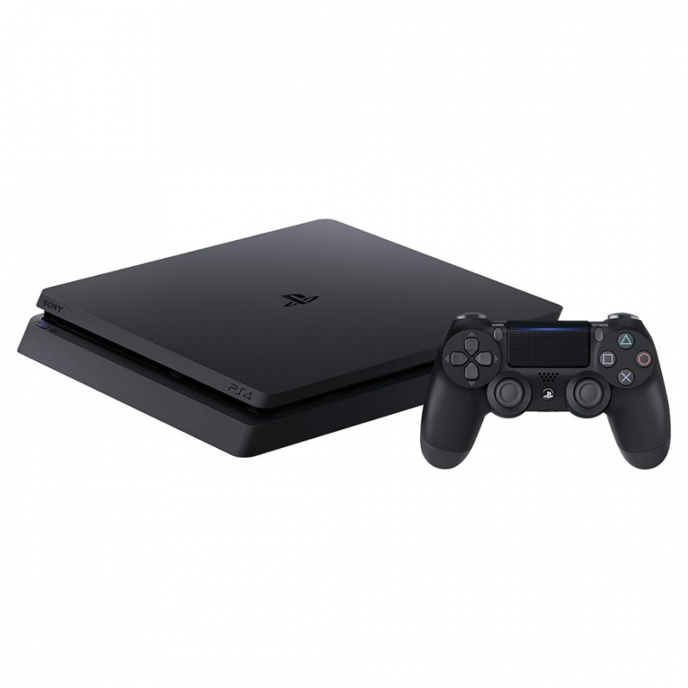SONY PS4 PlayStation 4 PS4 500GB Console Jet Black Console - FREE & FAST POSTAGE - Image 2