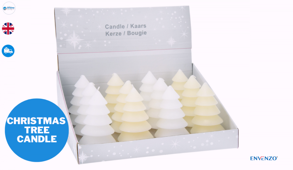 Christmas Tree Shape Candle For Christmas Table Decoration Xmas Decoration