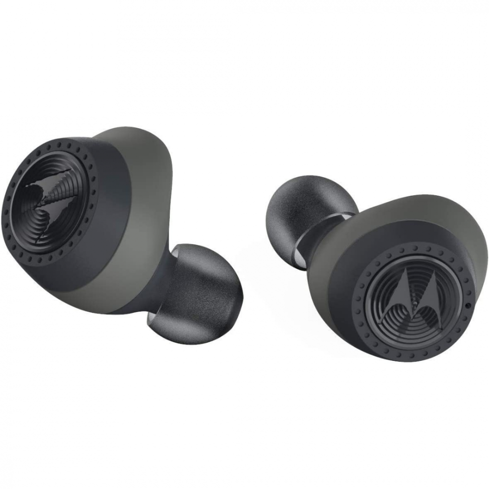 Motorola Verve Buds 200 True Wireless Sport in-Ear Buds With Neck Strap - Black - Image 3