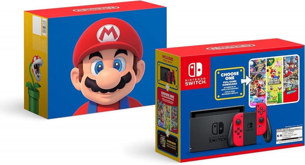 Nintendo Switch Console Super Mario Edition+Super Mario Bros Movie Stickers Red - Image 6