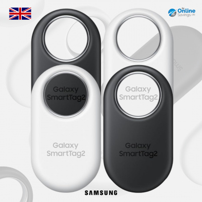 Samsung Galaxy Smart Tag 2 Bluetooth GPS Tracker For Kids Cats Keys Pets 4 PACK