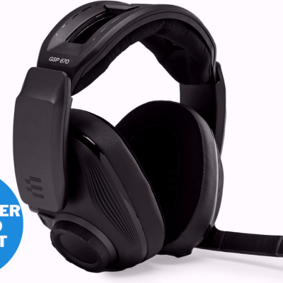 EPOS SENNHEISER GSP 670 Wireless Gaming Headset Noise-Cancelling Mac PC PS Phone