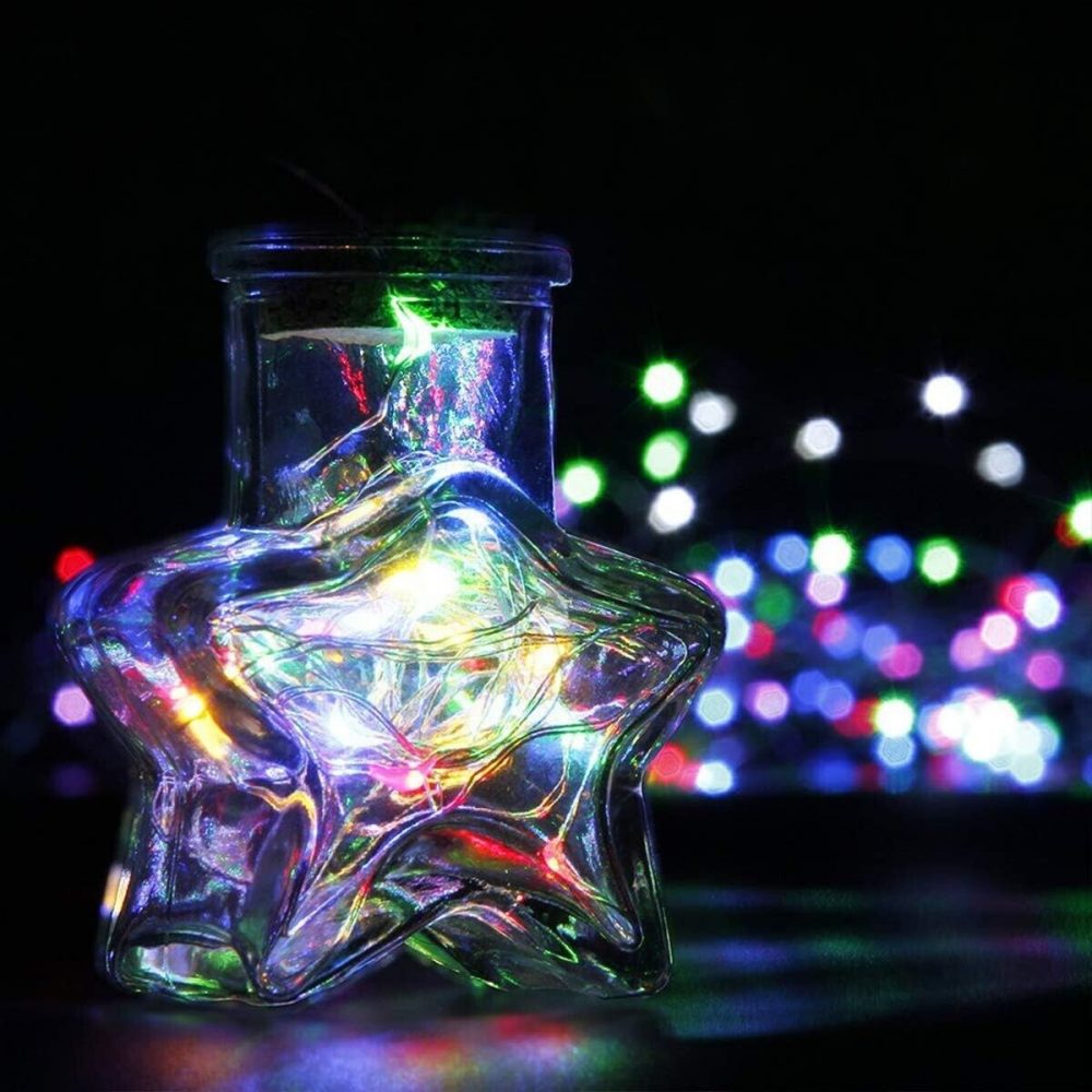 Battery Operated LED Fairy Lights Multicolored 90CM 195CM 395CM 495CM Xmas Party - Image 5