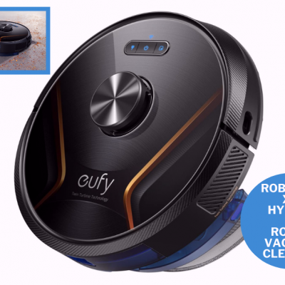 Eufy by Anker, RoboVac X8 Hybrid Robot Vacuum Cleaner with Mop and iPath Laser
