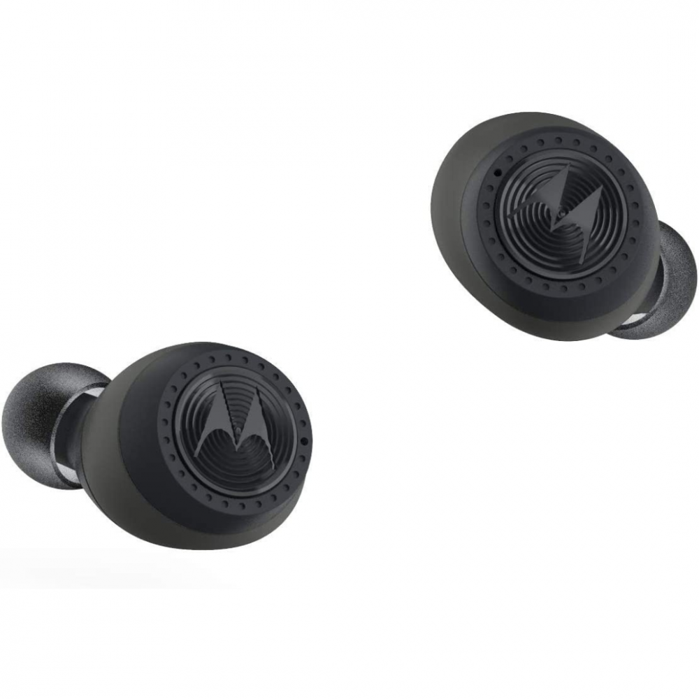 Motorola Verve Buds 200 True Wireless Sport in-Ear Buds With Neck Strap - Black - Image 7