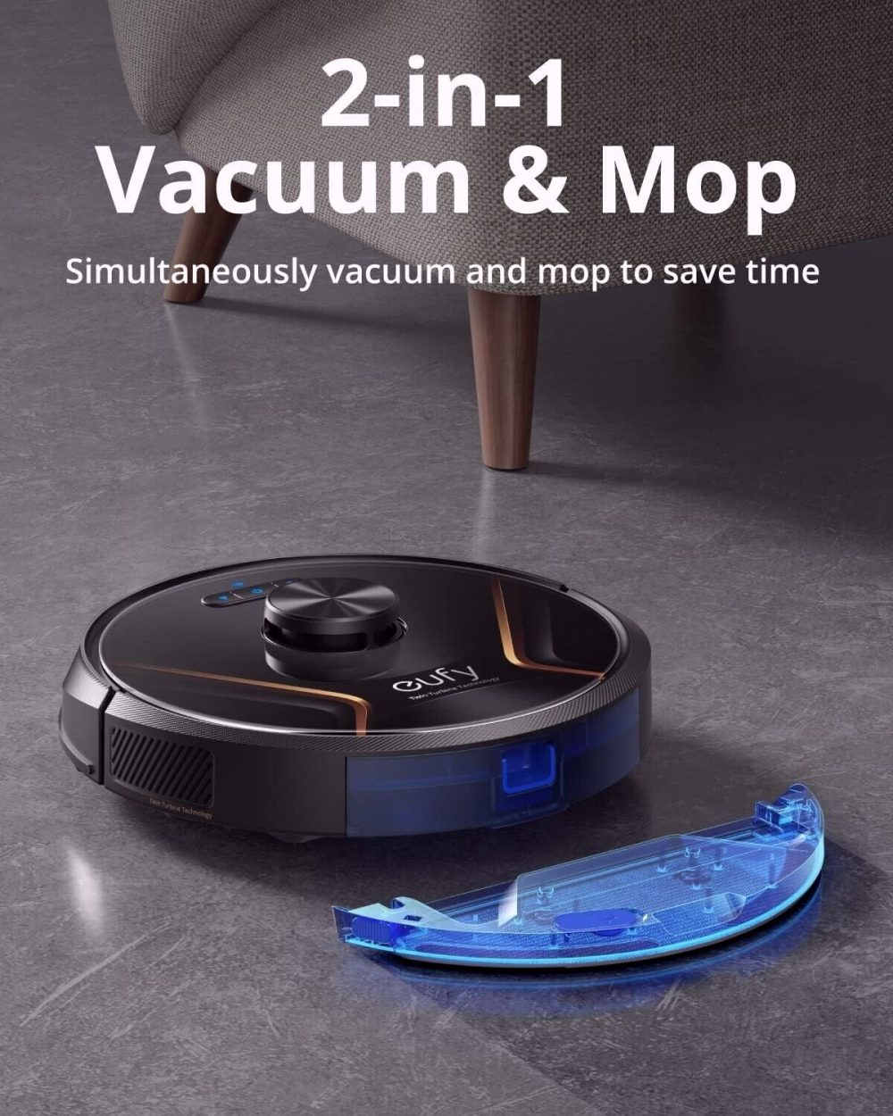 Eufy by Anker, RoboVac X8 Hybrid Robot Vacuum Cleaner with Mop and iPath Laser - Image 9