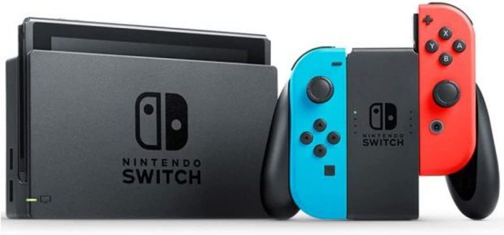 Nintendo Switch Console Latest Model Ext Battery Life Console Neon Red-Blue/Grey - Image 2