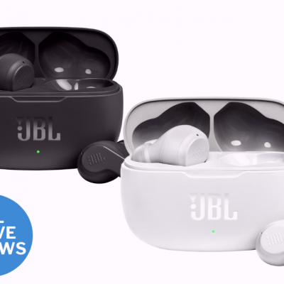 JBL Wave 200TWS Wireless In-Ear Headphones and Charging Case Deep Bass Sound