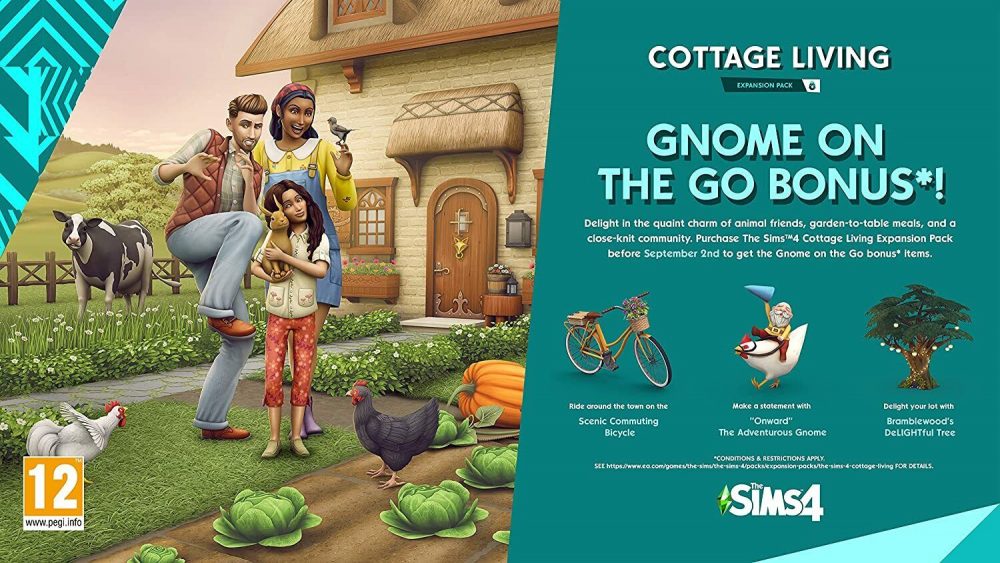 The Sims 4 Cottage Living Expansion Pack PC NEW SEALED Code in Box - Image 4