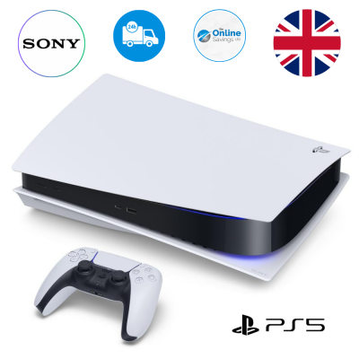 SONY PlayStation 5 PS5 Disc Edition Console + Controller 825GB Boxed - White