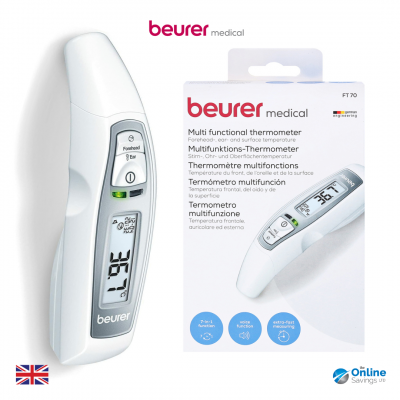 Digital Thermometer Adult Beurer FT70 in Ear Forehead Trusted By HealthCare Pros
