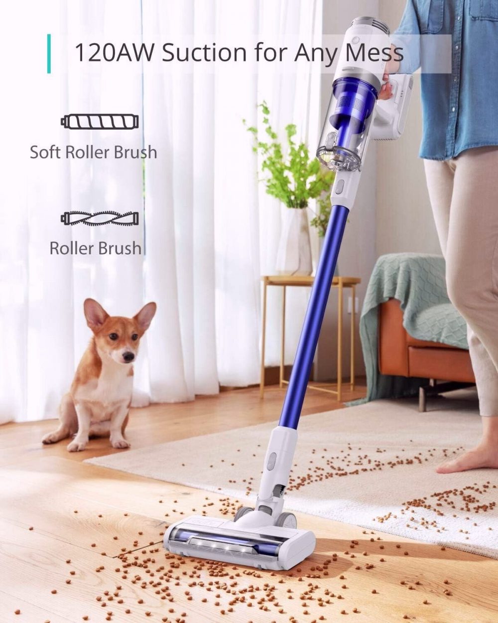 Eufy HomeVac S11 Go Handheld Stick Vacuum Cleaner Cordless Lightweight - Image 4