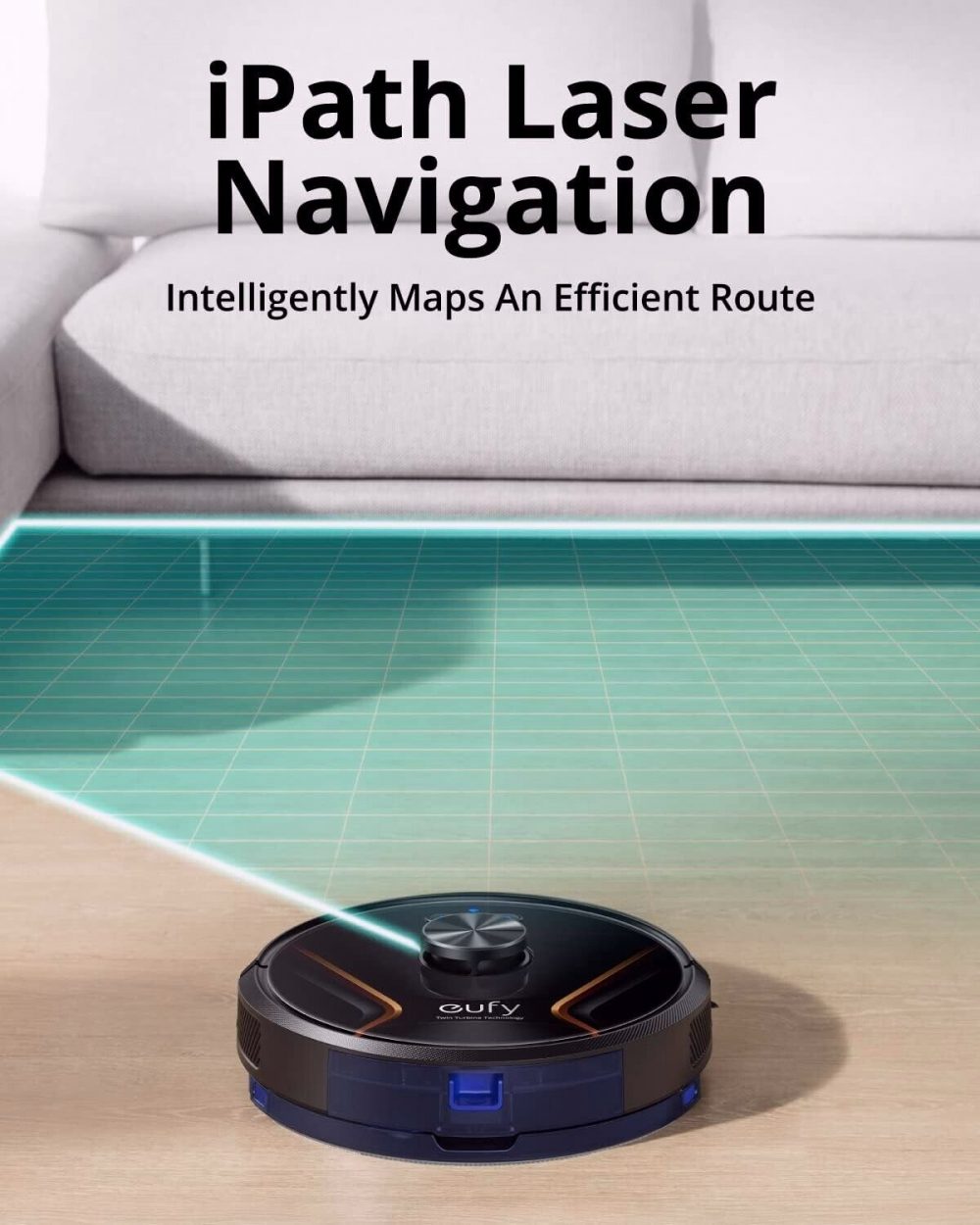 Eufy by Anker, RoboVac X8 Hybrid Robot Vacuum Cleaner with Mop and iPath Laser - Image 5