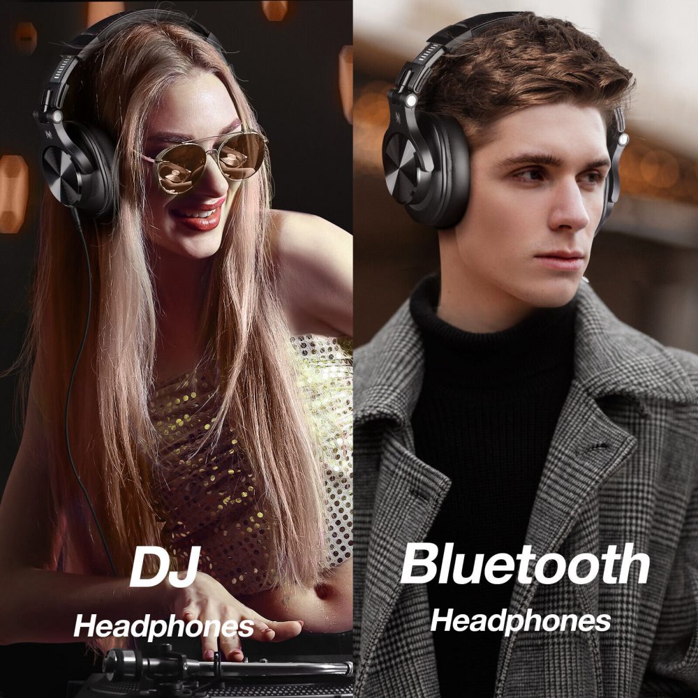 NEW! OneOdio FUSION A70-SERIES with Bluetooth BLACK AND RED Head Phones Over-ear - Image 4