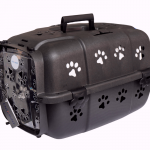 Portable Pet Carrier Cats Dogs Basket Hard Case Animal Transporter 48Cm X 30Cm