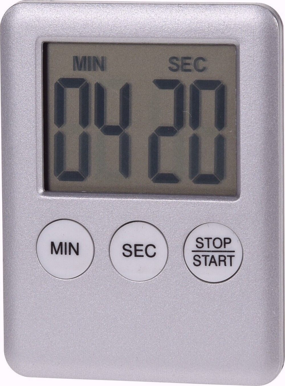 Digital Kitchen Timer LCD Display With Magnet 100 Minutes BATTERY INCLUDED - Image 5