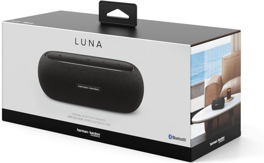 Harman Kardon Luna Portable Bluetooth Speaker, Waterproof Design With Up to 12hr - Image 2