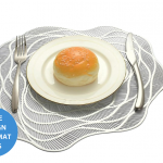 Christmas Rose Table Mat PlaceMat Set for Party Decorations Weddings Holidays