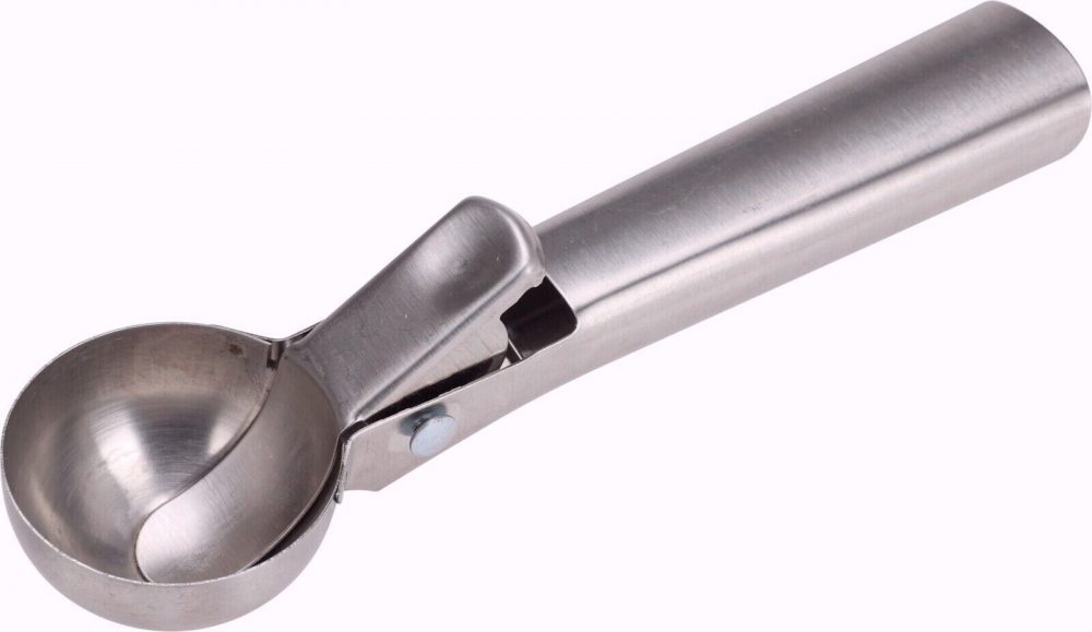 Ice Cream Scooper Stainless Steel With Easy Trigger For Mash Potato Ice Cream - Image 4