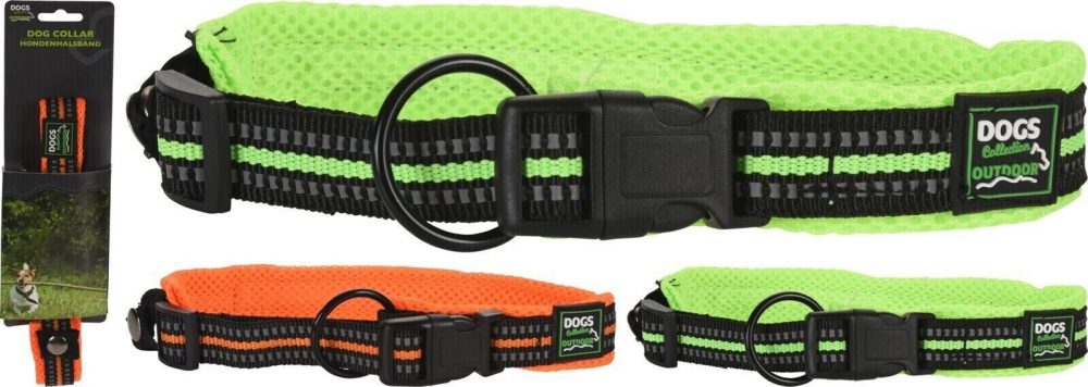 Dog Collar For Medium Dogs Safety Comfortable Collar For Walks Yellow / Orange - Image 5