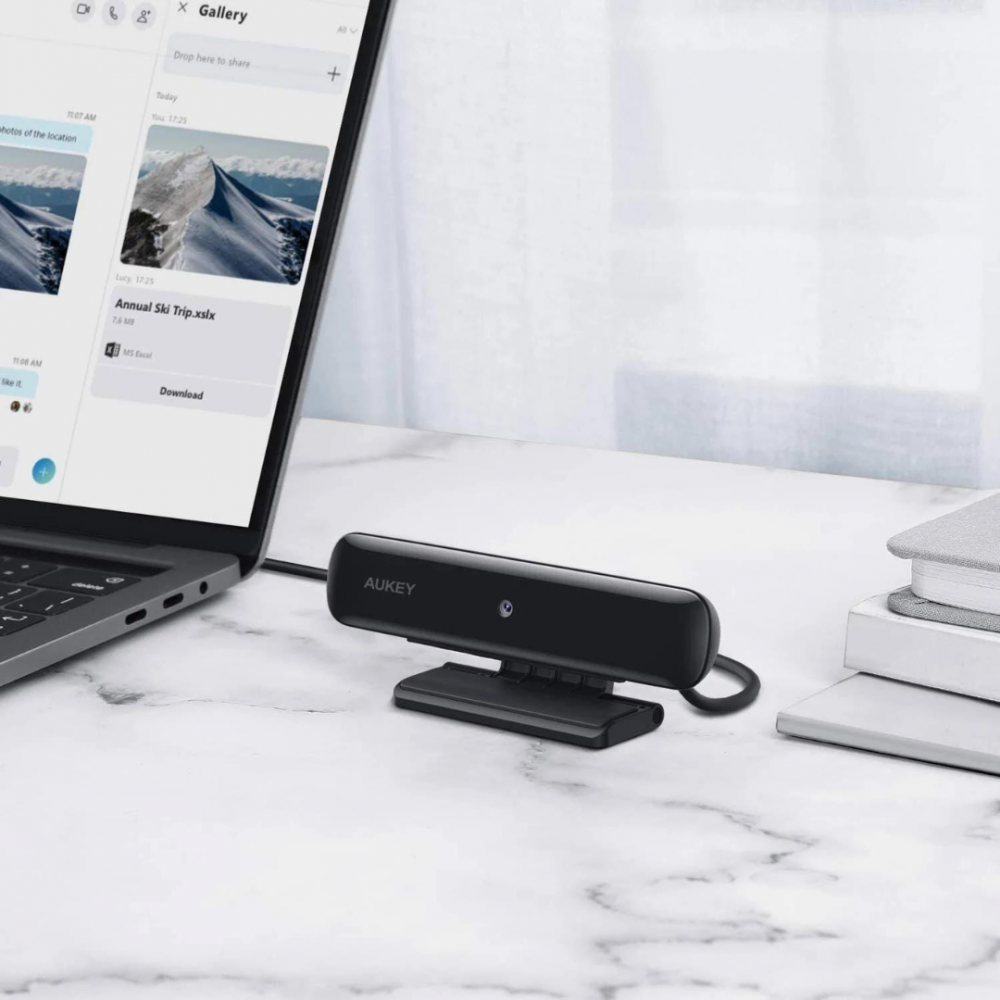 AUKEY Webcam 1080p With Microphone For PC Live Stream Video Calling & Recording - Image 8