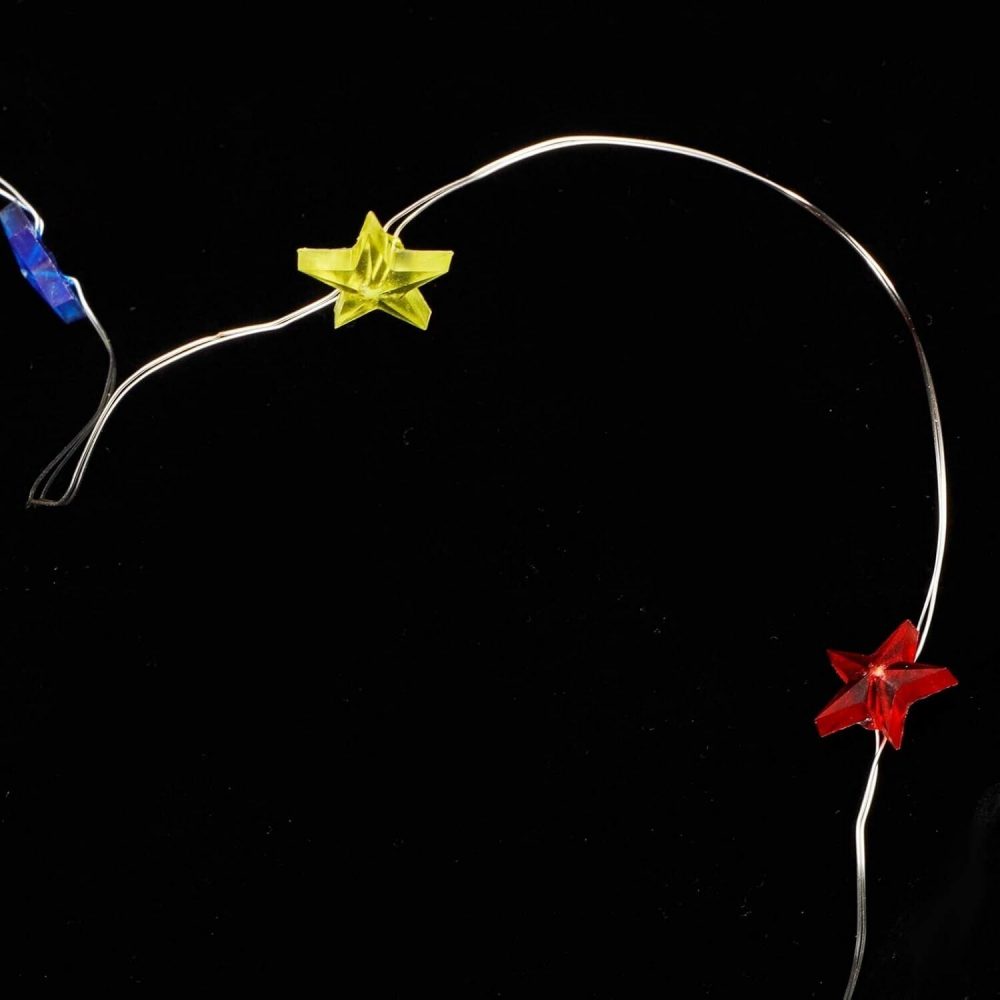 Star Shape LED Light String Battery Operated for Indoor & Outdoor Christmas Tree - Image 5
