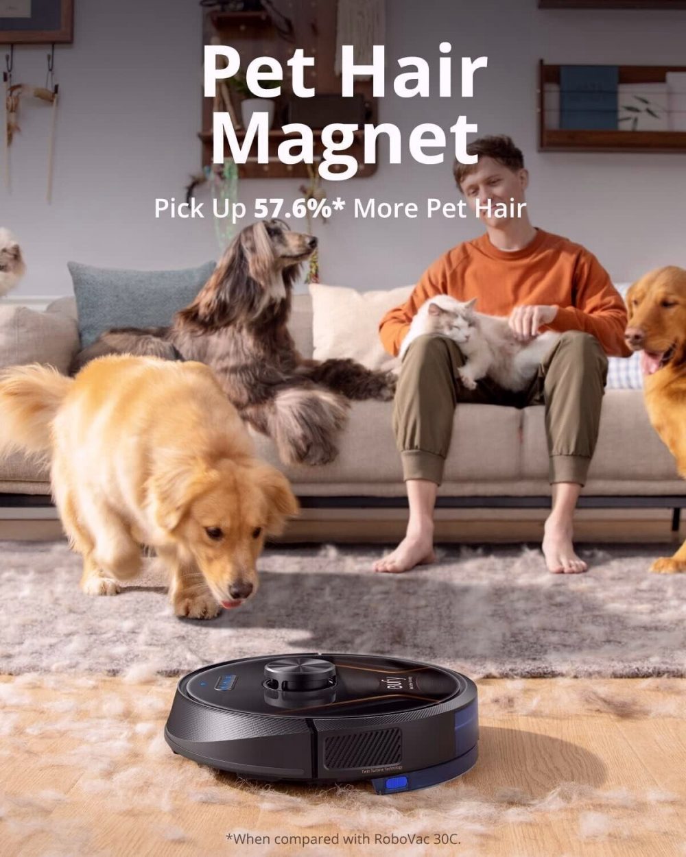 Eufy by Anker, RoboVac X8 Hybrid Robot Vacuum Cleaner with Mop and iPath Laser - Image 8