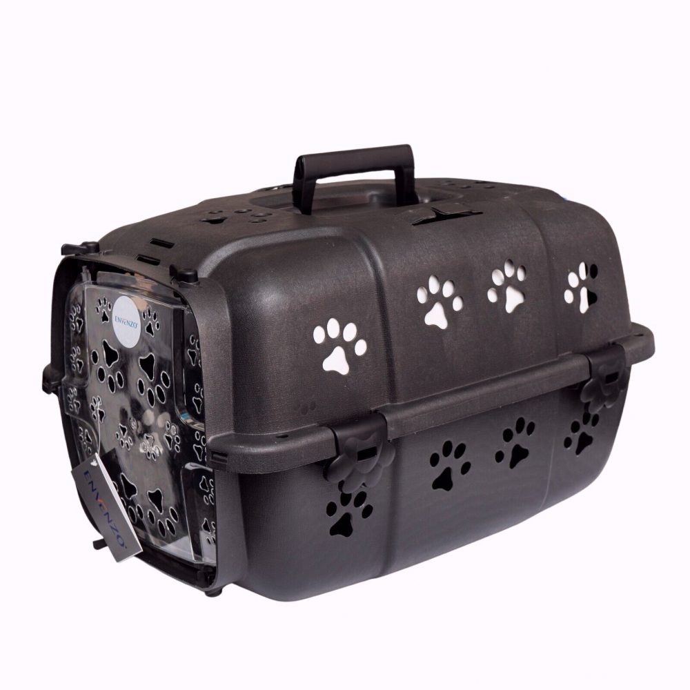 Portable Pet Carrier Cats Dogs Basket Hard Case Animal Transporter 48Cm X 30Cm - Image 7