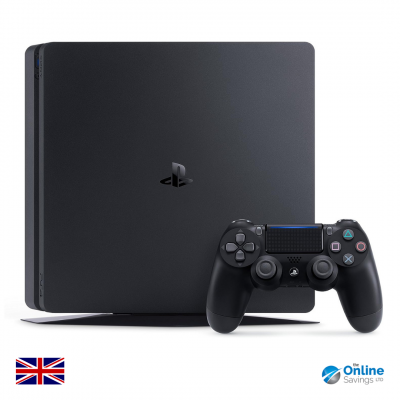 SONY PS4 PlayStation 4 PS4 500GB Console Jet Black Console - FREE & FAST POSTAGE