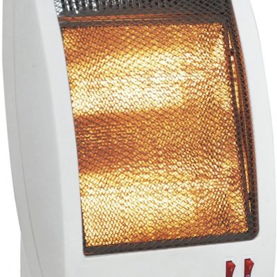 800W HALOGEN HEATER 400 / 800W INSTANT HEAT HOME OFFICE FREE FAST DELIVERY