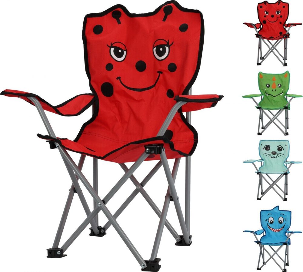 BEACH FOLDING CHAIR FOR CHILDERN ANIMAL PATTERN OUTDOOR CAMPING GARDEN - Image 2