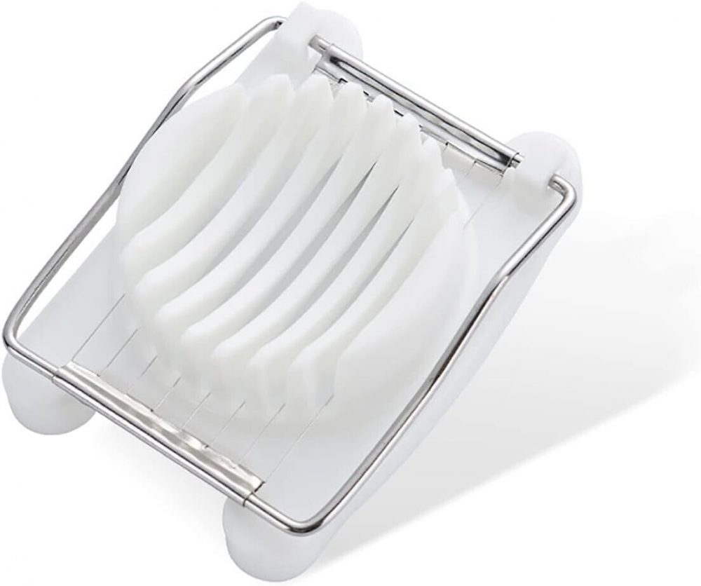 NEW! ALPNIA EGG SLICER STAINLESS STEEL BOILED EGG CUTTER MULTI-PURPOSE - Image 7