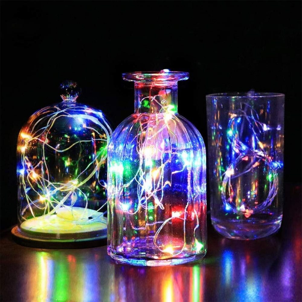 Battery Operated LED Fairy Lights Multicolored 90CM 195CM 395CM 495CM Xmas Party - Image 3