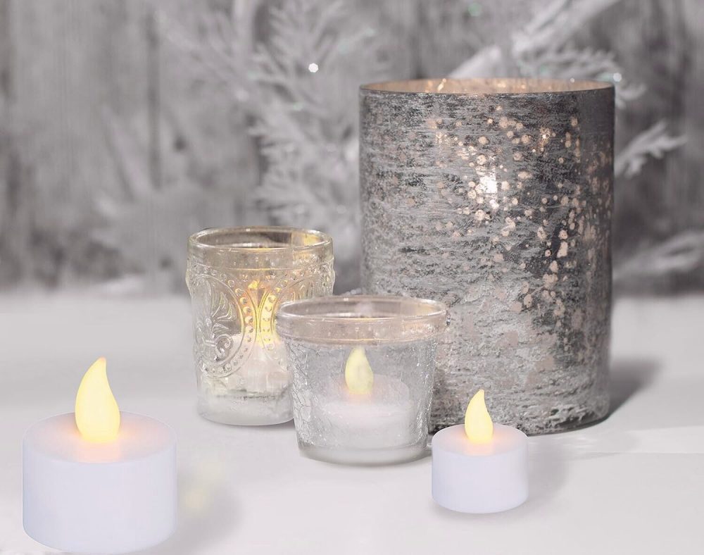 Tea Light Candles Flickering Led Light Battery Operated 24PCS Flameless Candles - Image 5