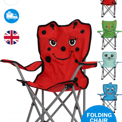BEACH FOLDING CHAIR FOR CHILDERN ANIMAL PATTERN OUTDOOR CAMPING GARDEN