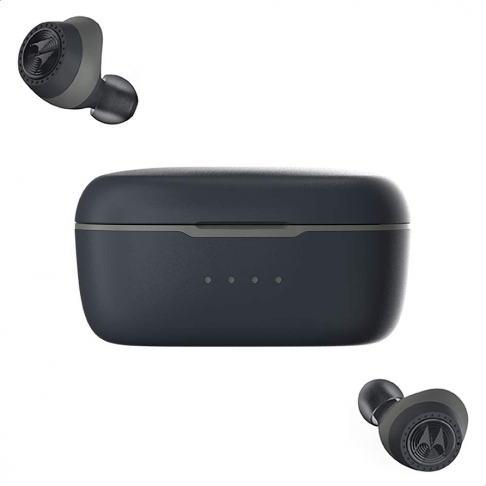 Motorola Verve Buds 200 True Wireless Sport in-Ear Buds With Neck Strap - Black - Image 15