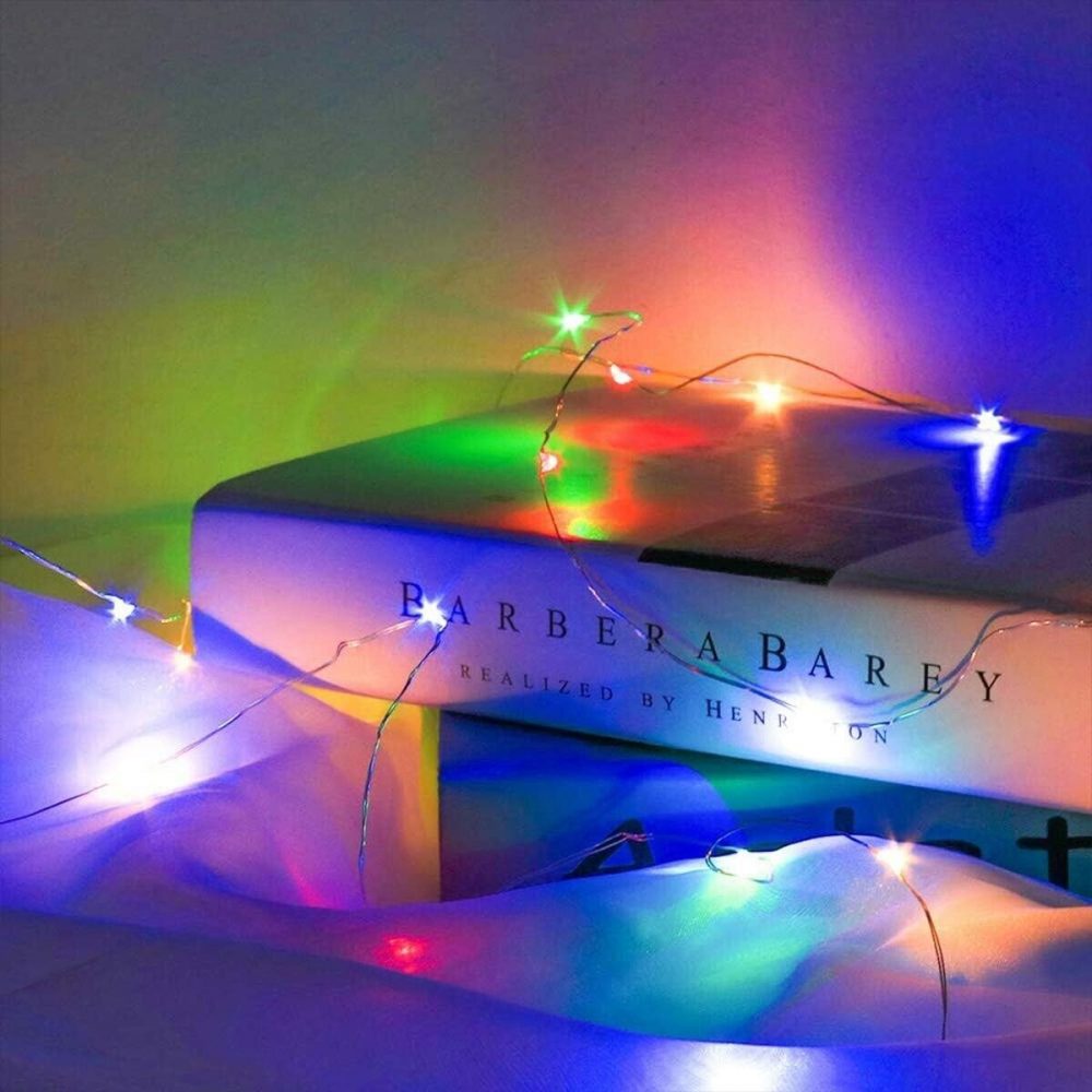 Star Shape LED Light String Battery Operated for Indoor & Outdoor Christmas Tree - Image 6