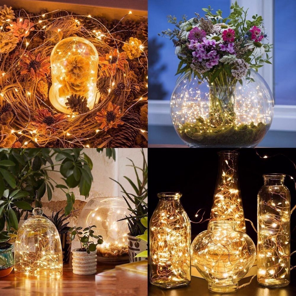 Fairy Lights 40 LED 195CM Ideal for Indoor Outdoor Decoration Christmas Tree - Image 8