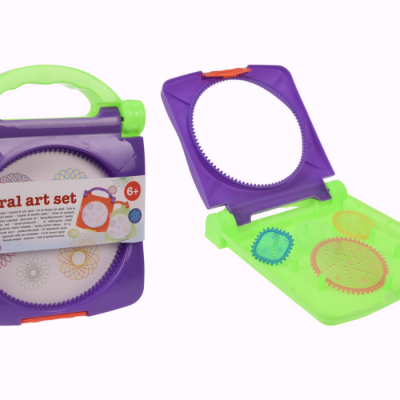 Spiral Art Set For Kids Fun Crafts and Drawings Activity Pattern Art Design